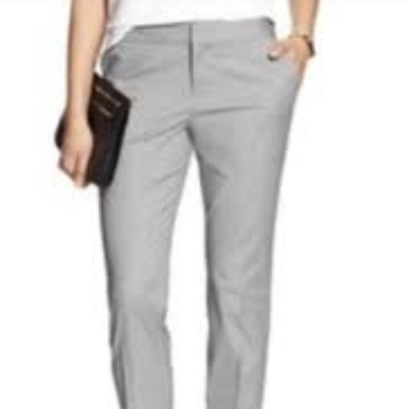 Banana Republic Light Blue Sloan Fit Slim Ankle Pants in Blue Graphite Size 2 - Picture 2 of 7
